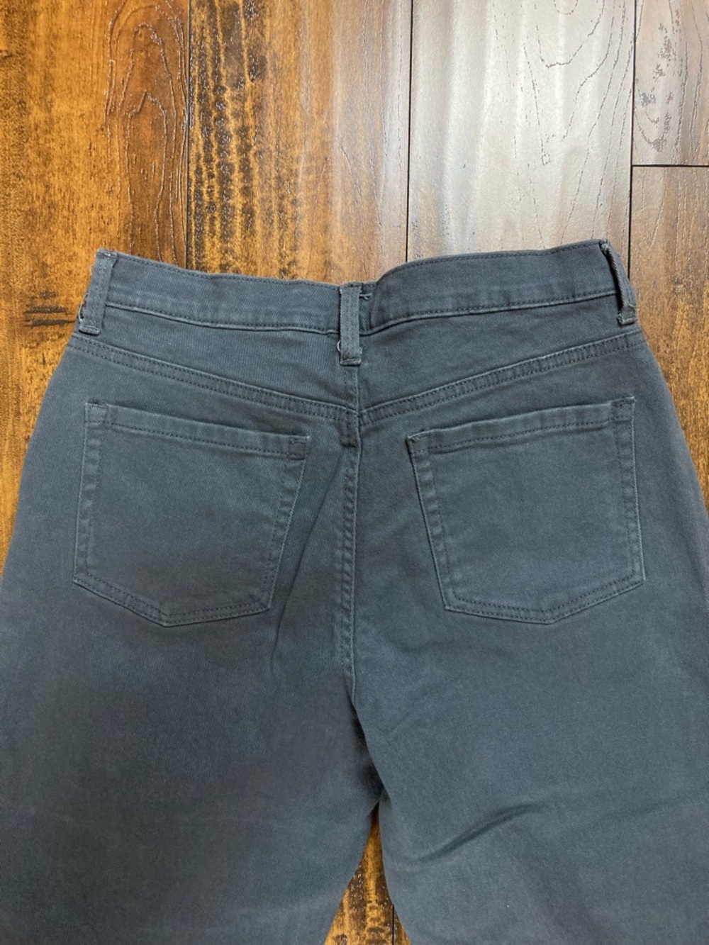 GLORIA VANDERBILT Women’s Amanda Jeans Charcoal Gray Straight Leg Size 8 Short - Picture 13 of 13